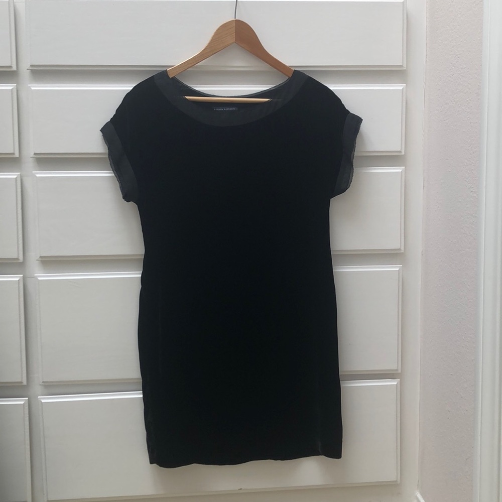 Banana Republic Velvet mini dress